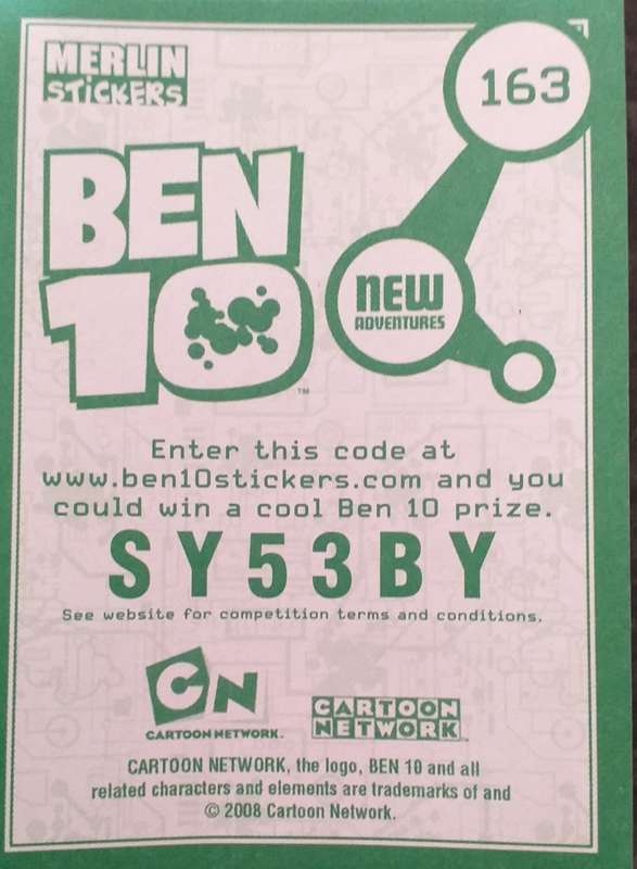 Ben 10 collectable stickers