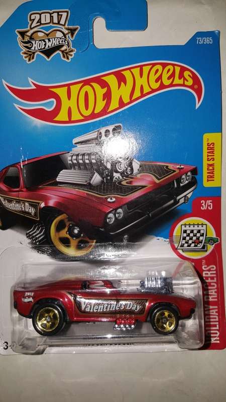 HOTWHEELS RODGER DODGER (2017 VALENTINE'S DAY)