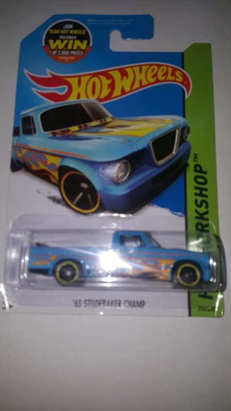 HOTWHEELS 63 STUDYBAKER CHAMP
