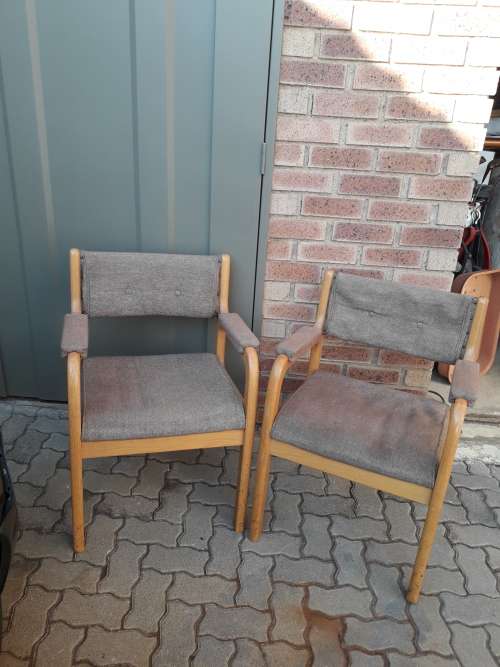 Pair of Beachwood chairs
