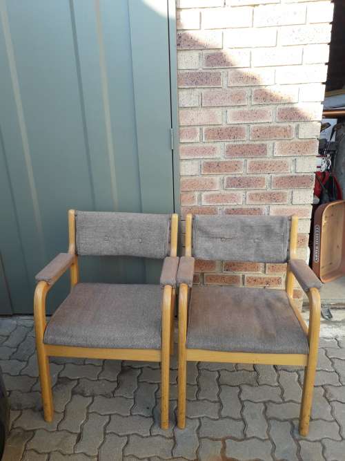 Pair of Beachwood chairs