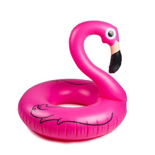 Inflatable Giant Flamingo Swimming Ring