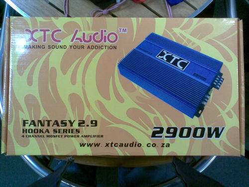 2900W 4CH XTC AUDIO  AMP NEW