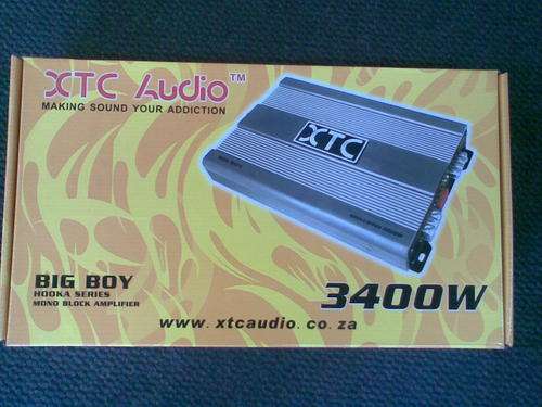BRAND NEW XTC AUDIO 3400w  MONO BLOCK