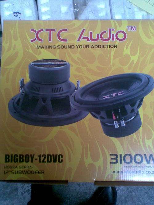 BRAND NEW 3100W 12" DVC XTC AUDIO SUB