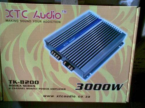 3000W 4CH XTC AUDIO  AMP NEW