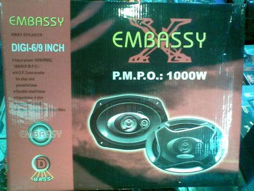 BRAND NEW EMBASSY 6*9 1000W P.M.P.O