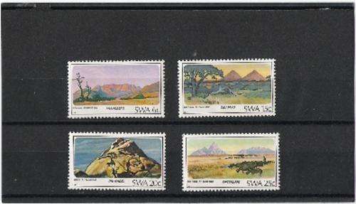 South west africa. 1982. Mountains. Set of 4. Mint.