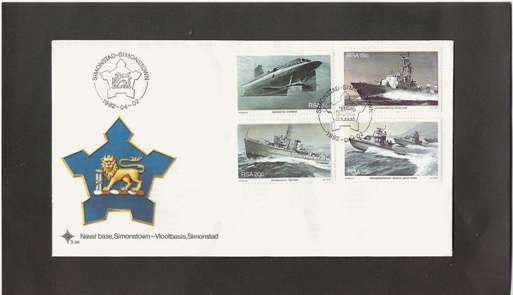 SOUTH AFRICA. 1982. SIMONSTOWN. F.D.C. NO. 3.36