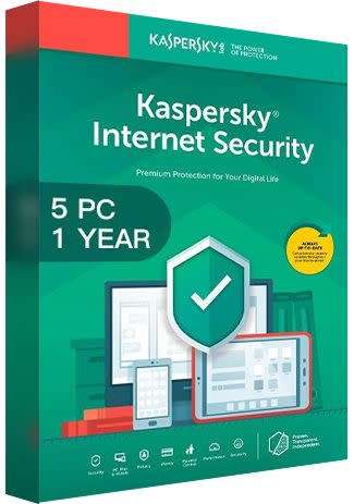 Kaspersky 1 key for Kaspersky Total Security 2021 | 5 Devices | 1 Year | PC/Mac/Android