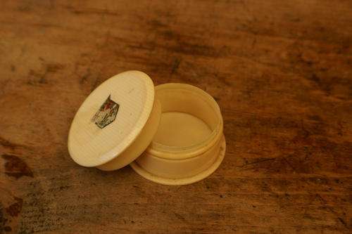 French Ivory Antique Jewelry Box Very Old !
