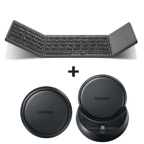 Samsung Dex Station and X-Folding Keyboard