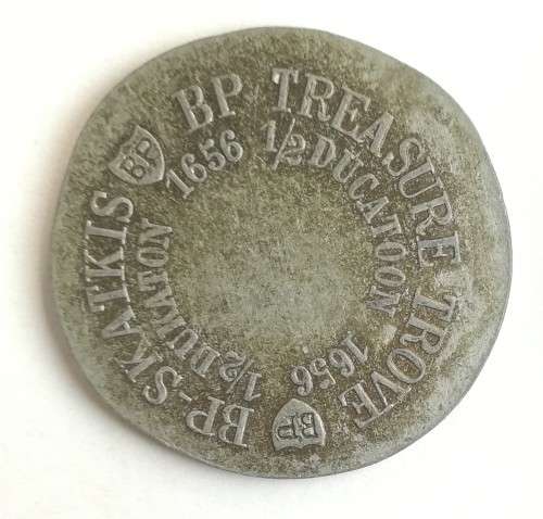BP Skatkis / Treasure Trove - 1/2 Dukaton / 1/2 Ducatoon 1656