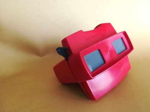 Vintage View Master - 3D Image Viewer - Model J - with x11 various Reel Wheels included