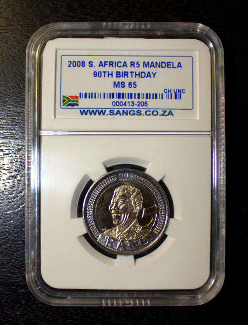 Mandela 90th Birthday Coin