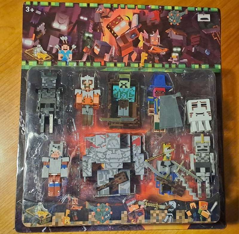 Minecraft Figurine Set (Still in original box)