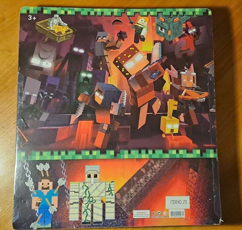 Minecraft Figurine Set (Still in original box)