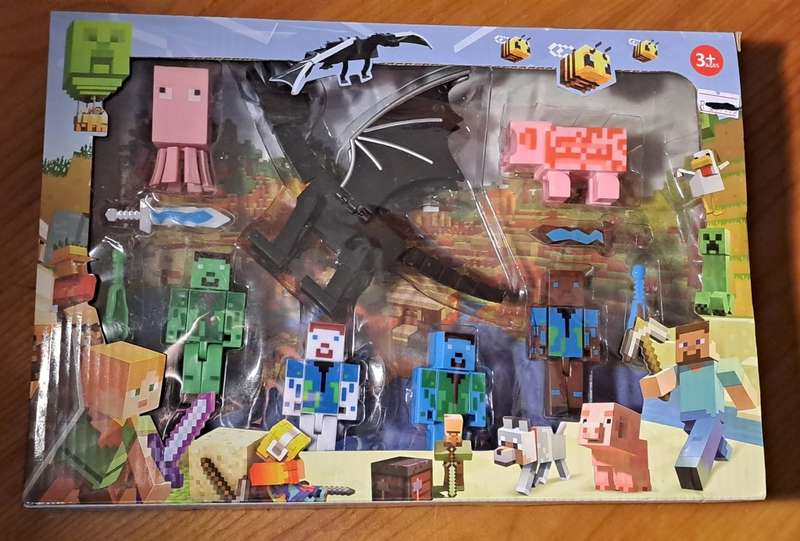 Collection of Minecraft Figurines (Still in original box)