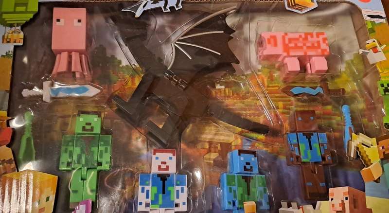 Collection of Minecraft Figurines (Still in original box)