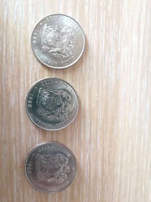 1 Rand 1988 coins ( UNC condition)
