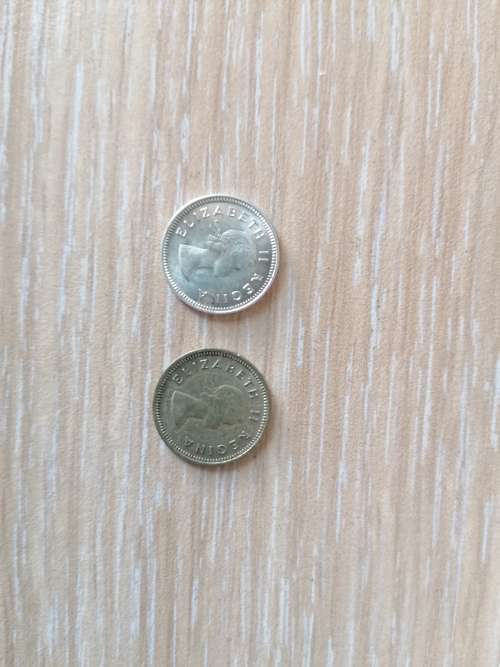 3d Silver coins of Union of South Africa period (x2 lot)
