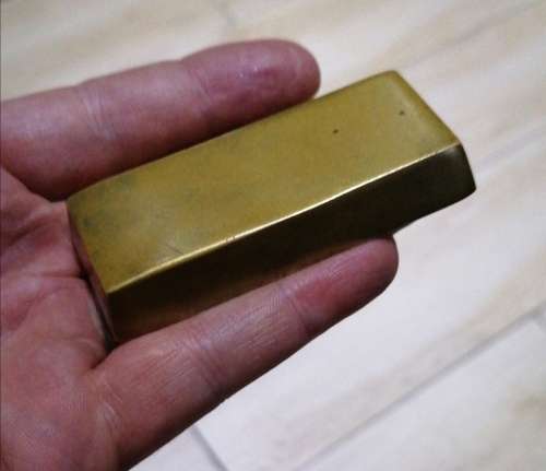 WOW!! Original early bar/item!! ~ stamped REPUBLIC GOLD MINES Ltd. NX21421 (ONLY ONE ON BOB)