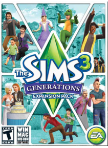 The Sims 3: Generations Expansion Pack - PC (Origin Download Code)