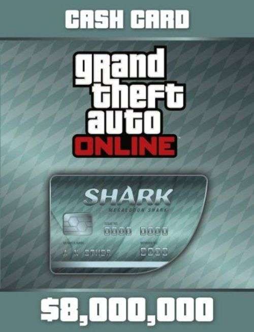 GTA V: Megalodon Shark Cash Card - PC - Rockstar Social Club (SAME DAY DELIVERY!)