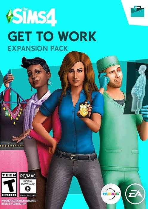 The Sims 4: Get to Work Expansion (PC/Mac) - EA App