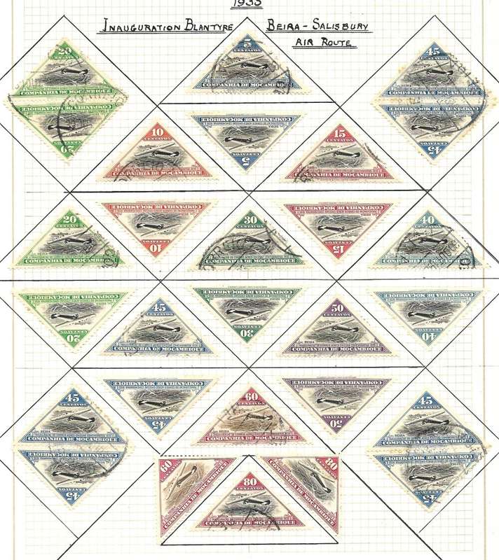 MOZAMBIQUE AIRMAIL SETS