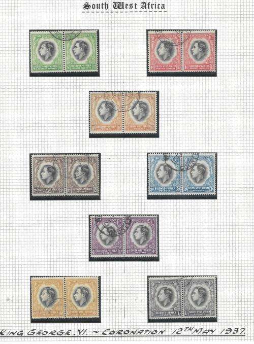 SOUTH WEST AFRICA- EXHIBITION MATERIAL IN RING BINDER