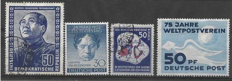 GERMANY - SOME DIFFICULT KEY STAMPS- HIGH VALUE