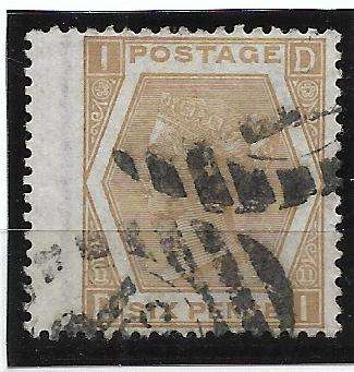 GREAT BRITAIN WINGED MARGIN   SG 123                                                   R1 500-00