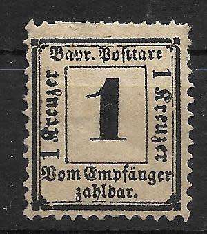 ALTDEUTSCHLAND BAYERN PORTO MARKEN   HIGH VALUE LOT  R2000-00