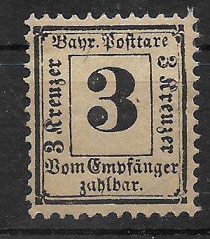 ALTDEUTSCHLAND BAYERN PORTO MARKEN   HIGH VALUE LOT  R2000-00