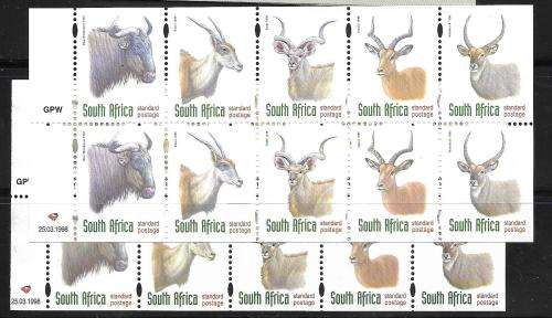 REPUBLIC OF SOUTH AFRICA 1998 ADDITIONAL VALUES