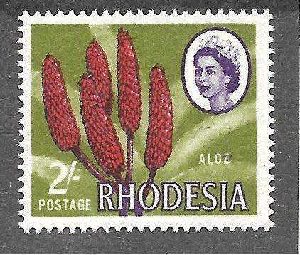RHODESIA1966 DEFINITIVE ISSUE - MARDON PRINTING