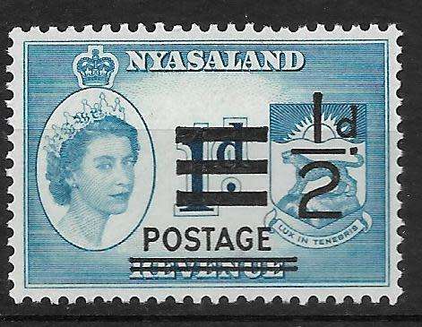 NYASSALAND   SG 188-198 MH (*)    C/V R800