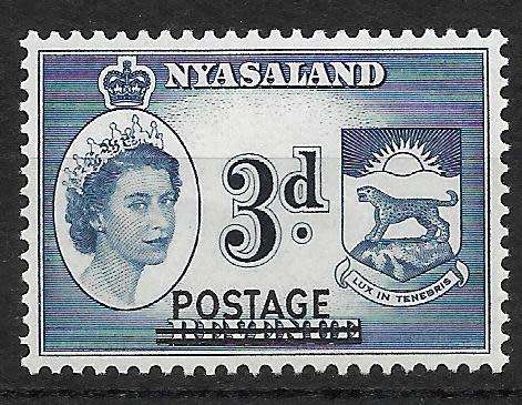 NYASSALAND   SG 188-198 MH (*)    C/V R800