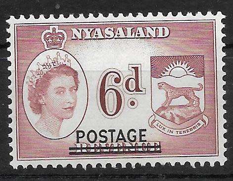 NYASSALAND   SG 188-198 MH (*)    C/V R800