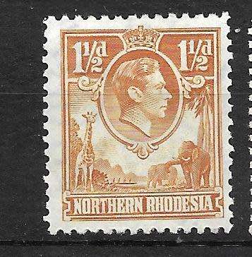 NORTHERN RHODESIA  Short set    C/V R3000-00