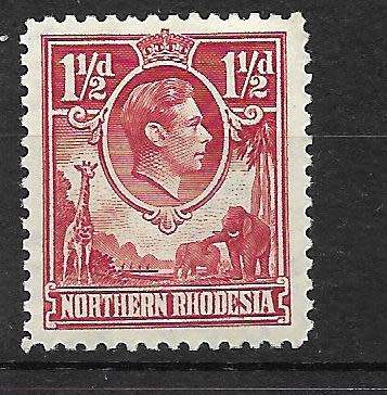 NORTHERN RHODESIA  Short set    C/V R3000-00