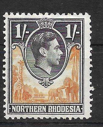 NORTHERN RHODESIA  Short set    C/V R3000-00