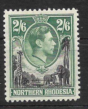 NORTHERN RHODESIA  Short set    C/V R3000-00