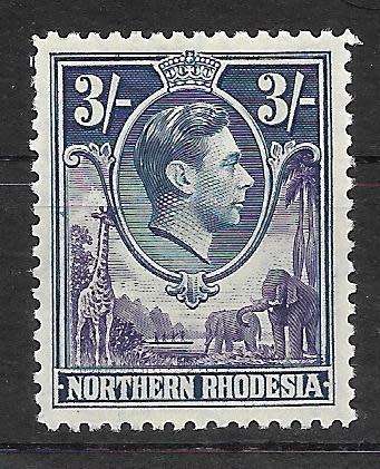 NORTHERN RHODESIA  Short set    C/V R3000-00