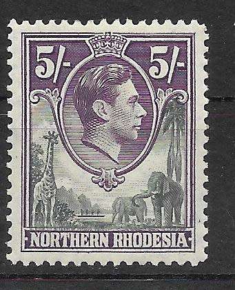 NORTHERN RHODESIA  Short set    C/V R3000-00
