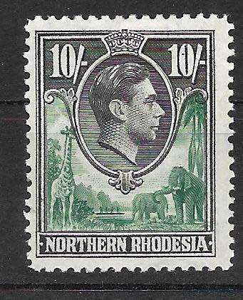 NORTHERN RHODESIA  Short set    C/V R3000-00