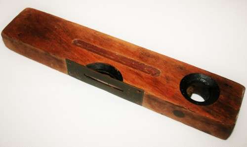 WOW !!! Victorian Antique Mahogany & Brass Spirit Level J Rabone & Sons Birmingham