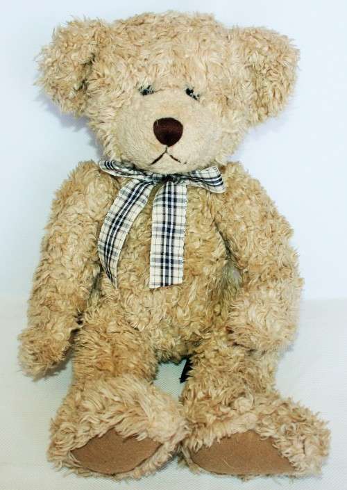 *LARGE RUSS BEARS*GENUINE LARGE RUSS NAME TEDDY BEAR CALLED "TENNYSON"