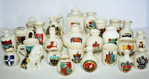*CREST WARE*LARGE COLLECTION OF PORCELAIN CREST WARE !